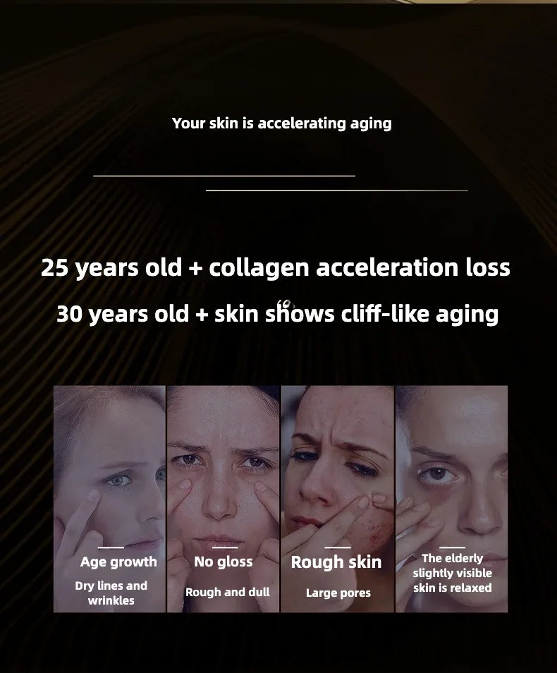 Salmon DNA Light Energy Anti- Wrinkle  Serum Fade Fine Lines Facial Moisturizing brightning Anti Aging Firming Skin Care