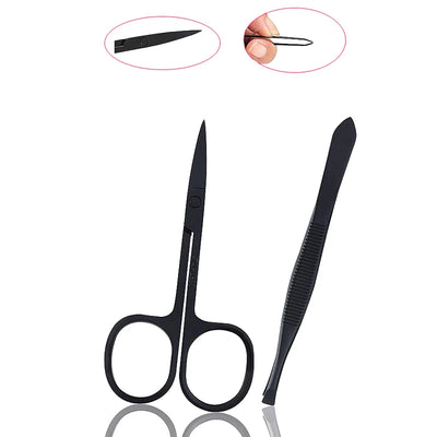 7pcs Manicure Cutters Nail Clipper Set Household Stainless Steel Ear Spoon Pedicure Scissors Tool For Beauty