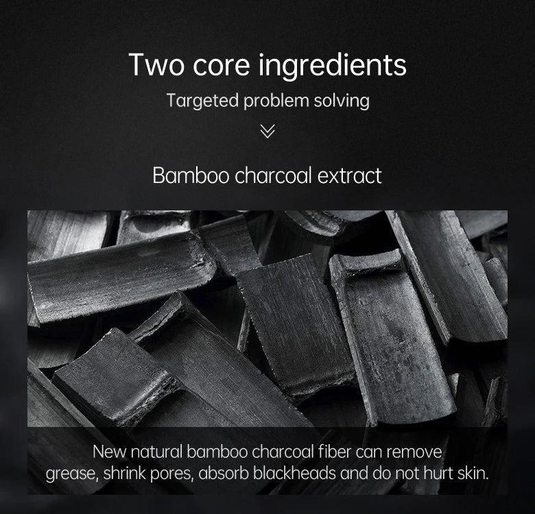 Black Head Remover Face Mask Bamboo Charcoal Black Dot T-zone Deep Cleaning for Women Men Blackhead Facial Skin Care Products