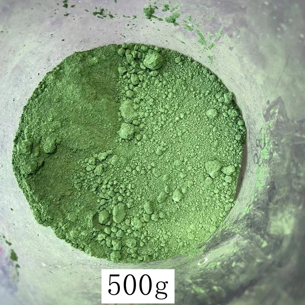 Cosmetic Grade Matte Chromium Oxide Hydroxide Green Pigment Iron Oxide Powder Use Lipstick DIY Nail Polish Brick Paint Candle