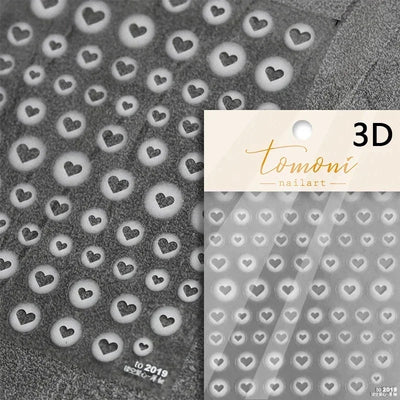 Cat's Eye 5D Gradient European Love Heart Gem Wing Crystal Geometric Colorful Self Adhesive Nail Art Stickers Manicure Decals