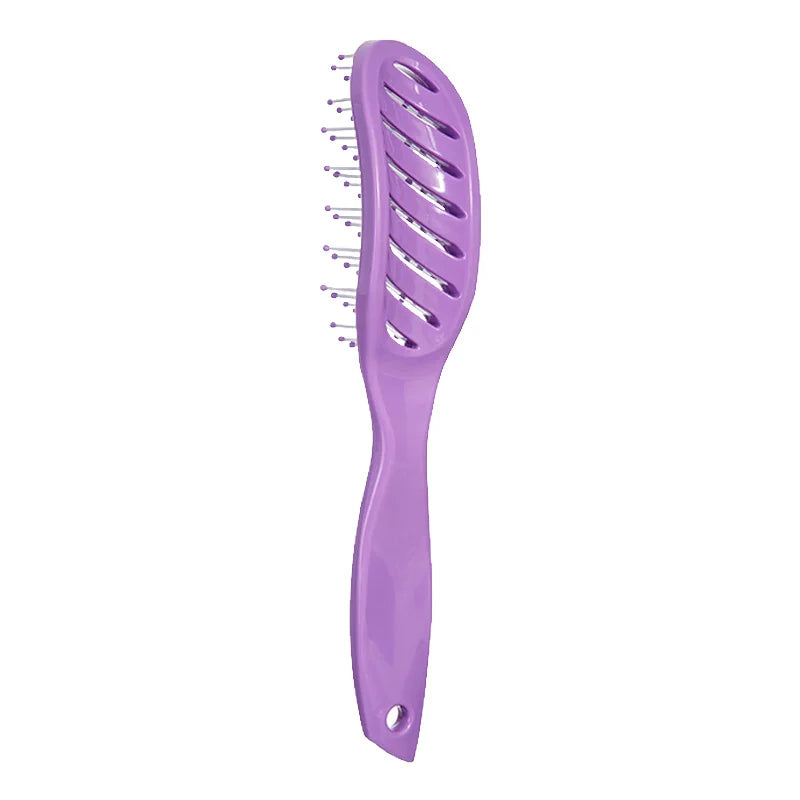 1PCS Small Detangling Wide Teeth Comb Hollow Out Comb for Hair Scalp Massage Anti-static Hairbrush Wet Brush for Salon Hairdress