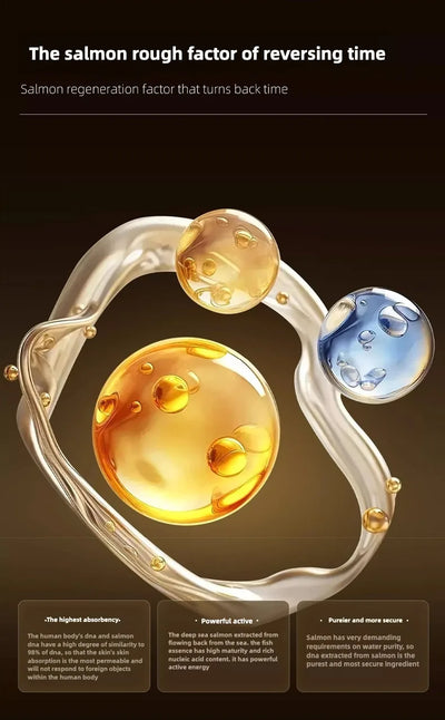 Salmon DNA Light Energy Anti- Wrinkle  Serum Fade Fine Lines Facial Moisturizing brightning Anti Aging Firming Skin Care