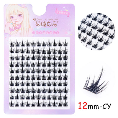 Individual Eyelashes DIY Eyelash Clusters Natural Fake Eyelashes Lash Clusters Manga Lashes Newbie Daily Eyelashes Makeup