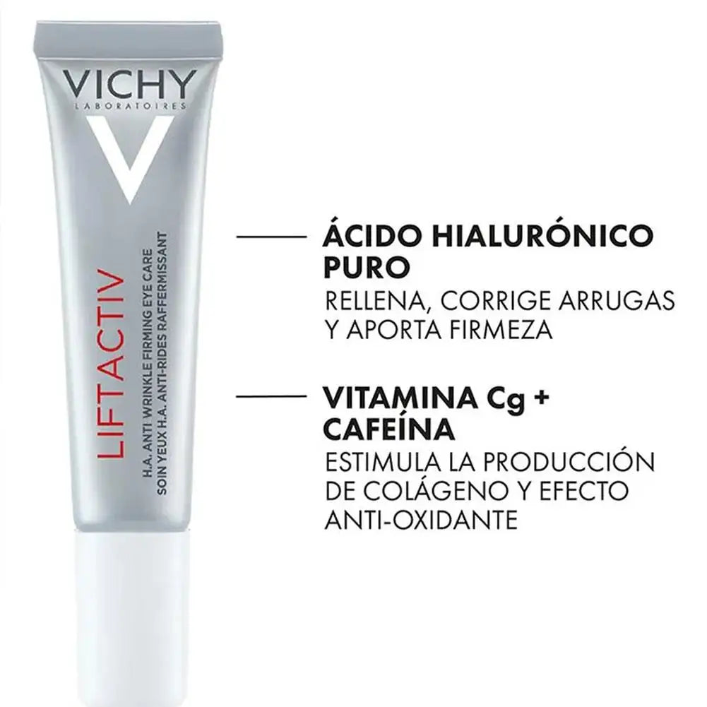 Vichy Active Face Shaping Eyes Cream Rejuvenate Firming Skin Herbal Anti-wrinkle Anti Dark Circle Fade Fine Line Eye Care
