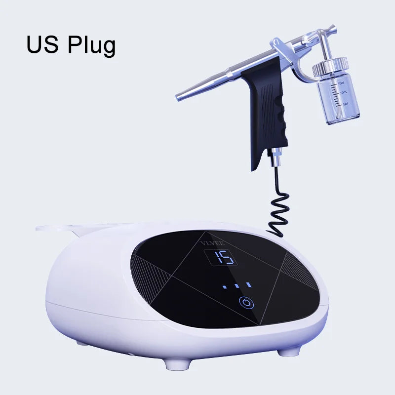 VLVEE Professional Face hydration device 3 Gears High Pressure adjustment Moisturize the skin Desktop handheld spray gun HomeUse