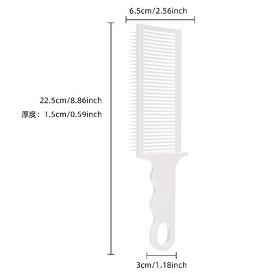 Barber Flat Topper Fading Comb Guide Professional Hair Styling Comb Heat-resistant Hair Cutting Clippers Salon Hairdresser Tools