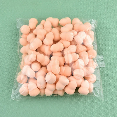 6/30/100Pcs Mini Makeup Sponge Soft Cute Face Beauty Egg Cosmetic Powder Puff for Foundation Cream Concealer Makeup Blender Tool