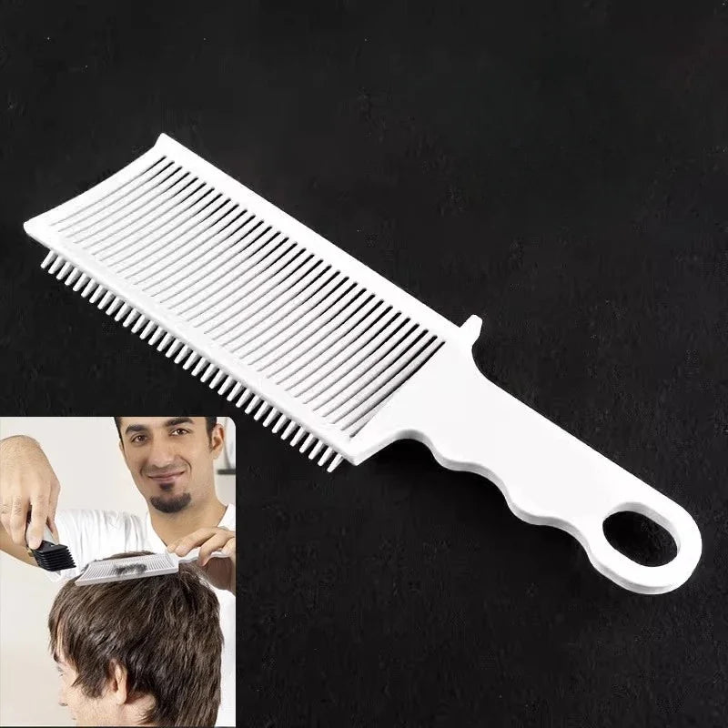Barber Flat Topper Fading Comb Guide Professional Hair Styling Comb Heat-resistant Hair Cutting Clippers Salon Hairdresser Tools