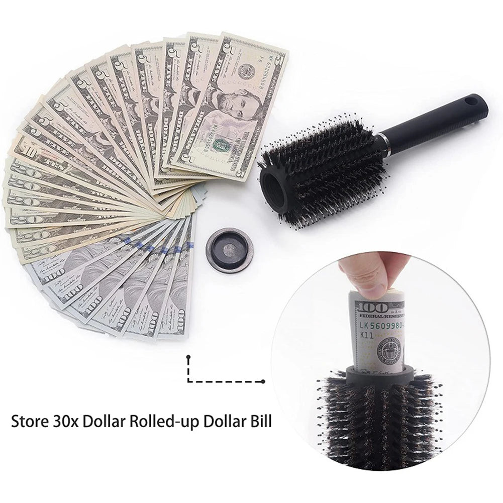 Creative Sight Secret Hair Comb ⁣⁣⁣⁣Hidden Storage Compartment Travel Diversion Stash Safe Container Hide Cash Ring Necklace Key