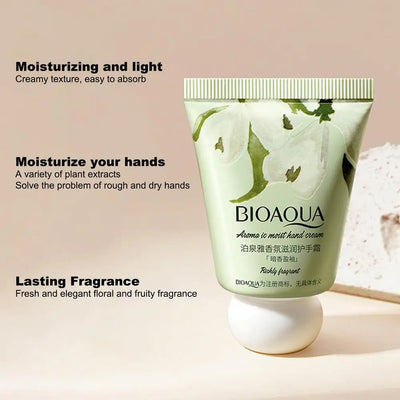 1pcs Fragrant Hand Cream For Women Moisturizing Anti-wrinkle Repair Anti Dry Hand Skincare Lotion Hands Care Christmas Gift