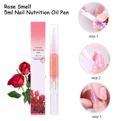15ml/1 Bottle Dried Flowers Softener Nutritional Cuticle Oil 8Color Cuticle Oil Multi Fragrance Nail Edge Care Nail Art Tool*