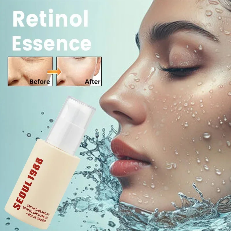 Seoul 1988 Eye Cream Niacinamide Retinoic Acid Ginseng Essence Firm Cream Lighten Fine Lines Deep Moisturizing Care Essence Set