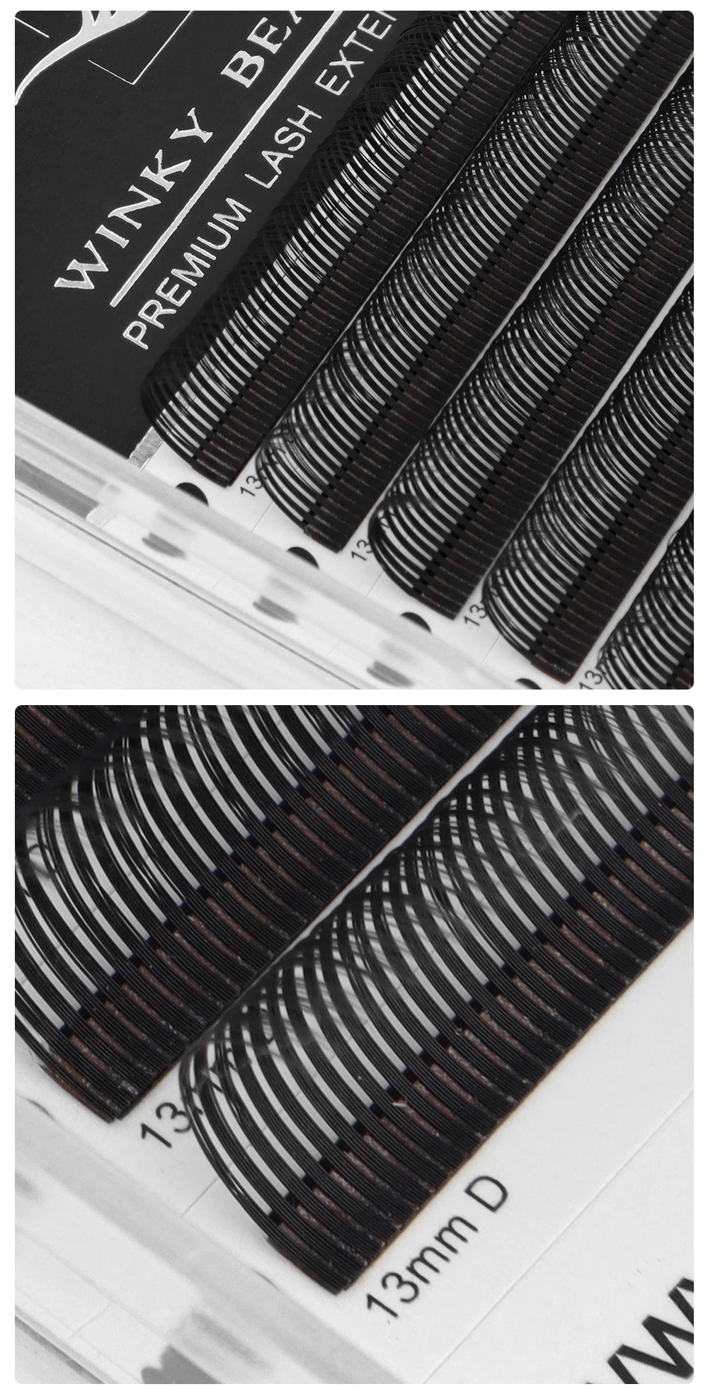 winky beauty 5D Flora Lashes 0.07mm Easy Fan Eyelash Extensions Wholesales Premade Volume 12 Rows Natural Soft Lashes