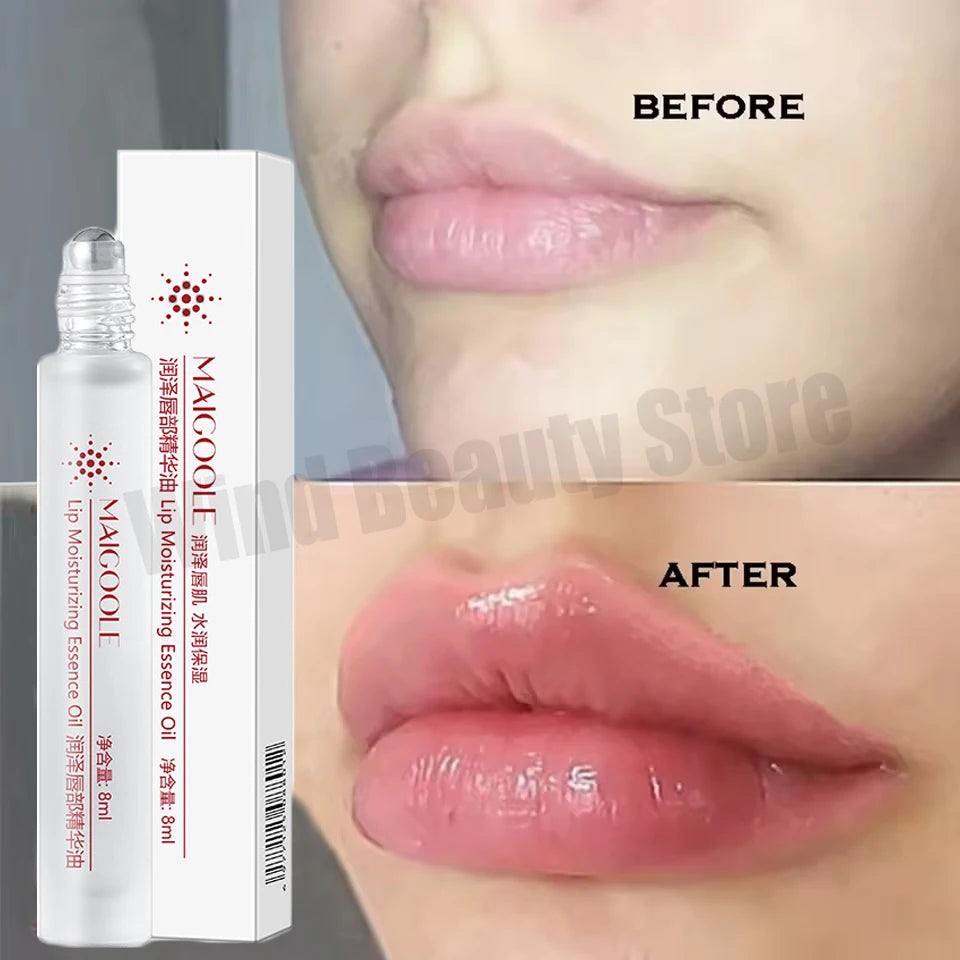 Instant Lip Plumping Essential Oil Nourishing AntiWrinkle Moisturising Sexy Lip Care Ultimate Plumping Lip Gloss Serum Cosmetics