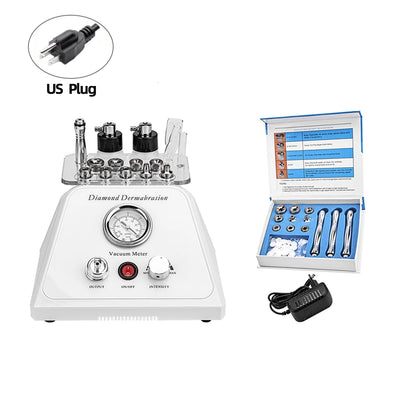New Diamond Microdermabrasion Machine Exfoliation Facial Dermabrasion Devices Vacuum Wrinkle Removal Peeling Skin Care Tools