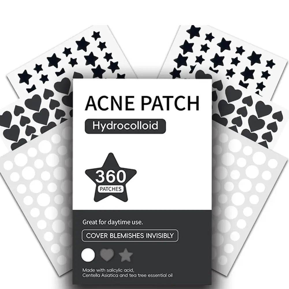 Color Acne Patch Set Mild Non-irritants Fade Acne Pimples Closed Mouth Improve Acne Muscle Acne Patch Skin Care