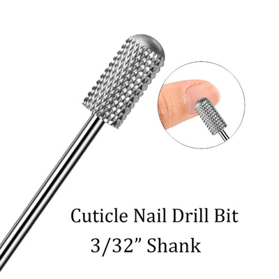 1pc Tungsten Carbide Nail Drill Bit Cutter For Manicure Machine Carbide Electric Nail Drill Milling Cutter For Nail Accessories