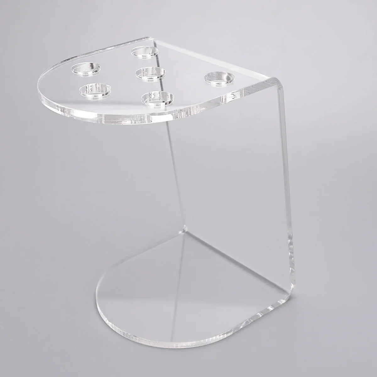 Professional Barber Shears Storage Display Stand Barbershop Scissors Holder Makeup Brushes Organizer Rack Salon Tool Accessories