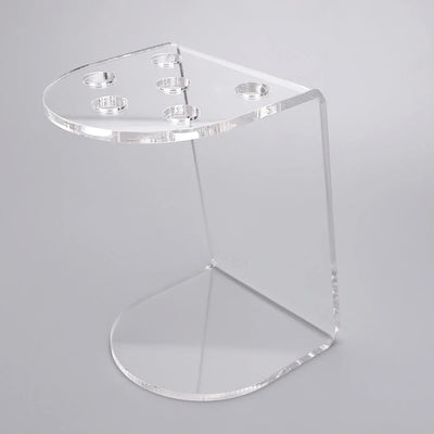 Professional Barber Shears Storage Display Stand Barbershop Scissors Holder Makeup Brushes Organizer Rack Salon Tool Accessories