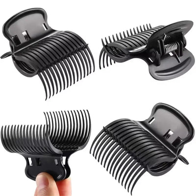 12pcs/set Hair Clip for Heatless Rollers Clip Hair Hot Curler Claw Clip Salon Insulation Clip Professional Hair Styling Tool