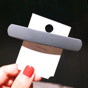 Morandi Color Spring Hair Clip Women Girls Temperament Ponytail Hairpin Korean Colorful Matte Barrettes Hair Styling Accessories