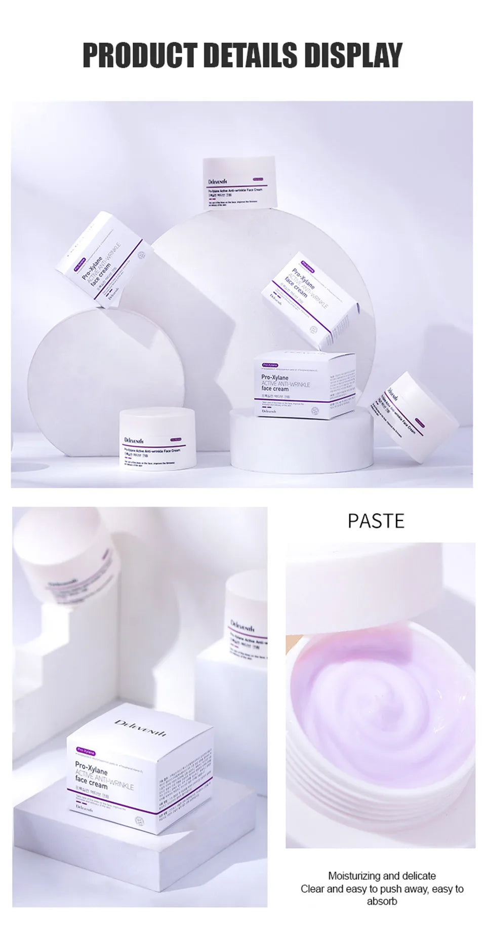 Instant Remove Wrinkles Face Cream Anti Aging Korean  Moisturizing Fades Fine Lines Lifting Firming Whitening Brighten Skin