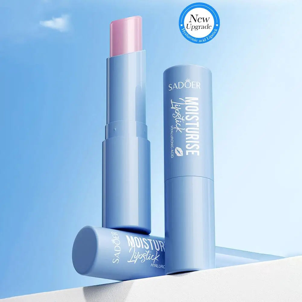 SADOER Hyaluronic Acid Lipstick Lips Skincare Nourishing Brightening Moisturizing Lip Balm Lips Skin Care Products