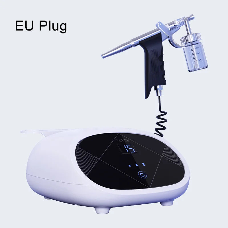 VLVEE Professional Face hydration device 3 Gears High Pressure adjustment Moisturize the skin Desktop handheld spray gun HomeUse