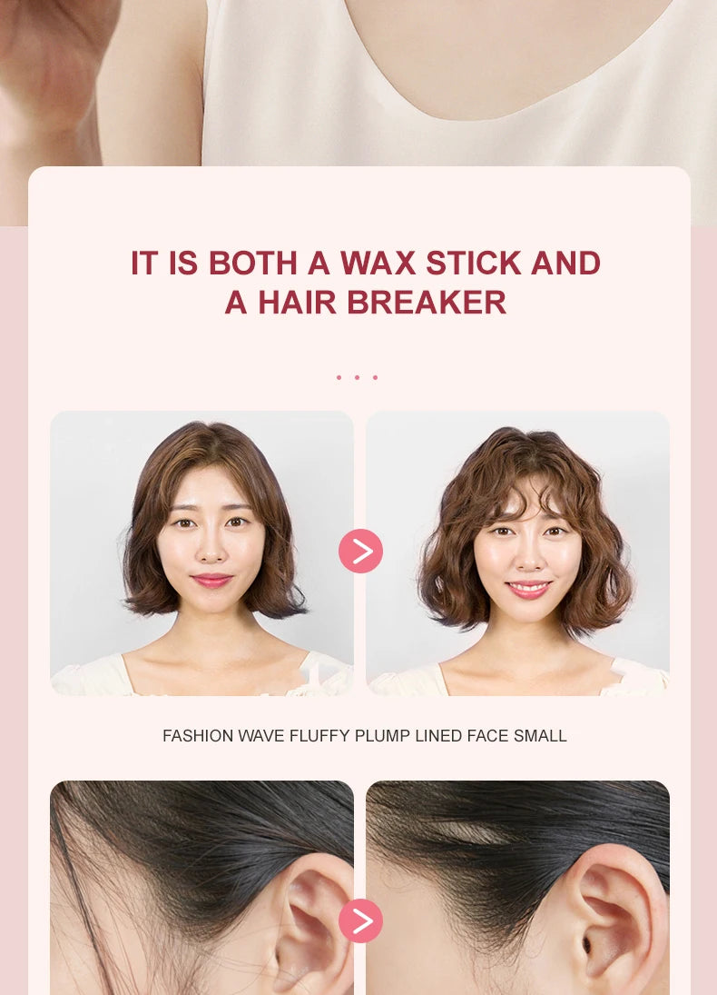 O’CHEAL 40g Hair Wax Stick Hair Artifact Finishing Broken Hair Cream Hair Spray Fix Wax Anti-frizz Body Cream Stick Wax Stick