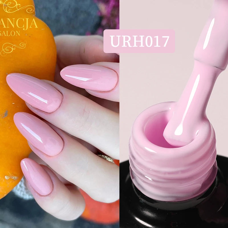 UR SUGAR 7ml Nude Pink Color Nail Gel Polish Semi Permanent Soak Off UV DIY Nail Art Gel Long Lasting Design Manicure Supplies