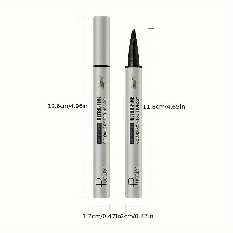 Waterproof Eyebrow Pencil - Quick Shape, Ultra-Fine Natural Look, Waterproof & Sweatproof, Lasting Makeup,  Eyebrow Setting