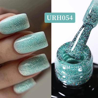 UR SUGAR 7ml Nude Pink Color Nail Gel Polish Semi Permanent Soak Off UV DIY Nail Art Gel Long Lasting Design Manicure Supplies