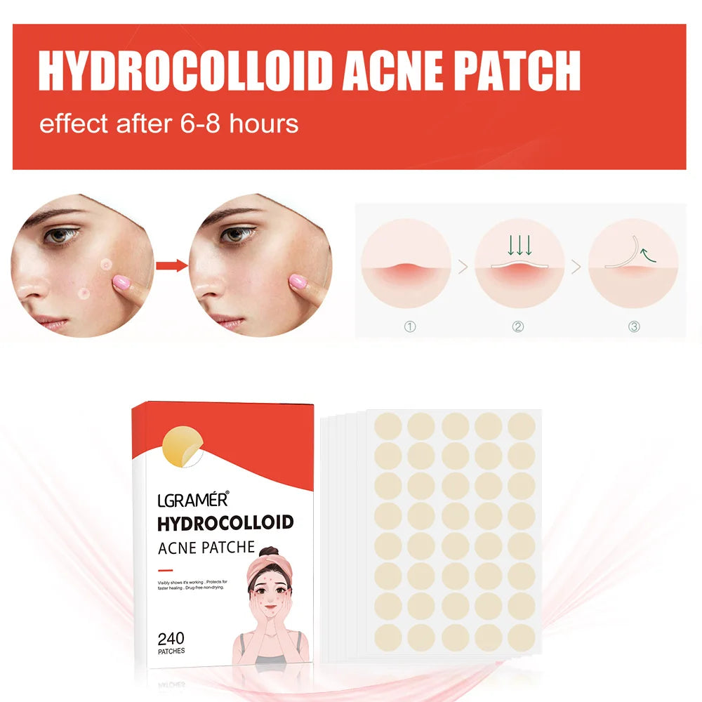 Repair Acne Patch Facial Skin Care Fade Blemishes Pimple Marks Closed Acne Blemishes Cover Acne Pimple Repair Patch