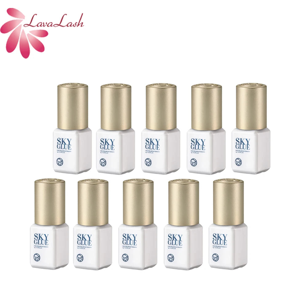 Sky Glue NEW 0.5s Original Korea Fastest Drying Eyelash Extension Glue 5ml Lasting 6 Week False Lash Tool SKY Cola