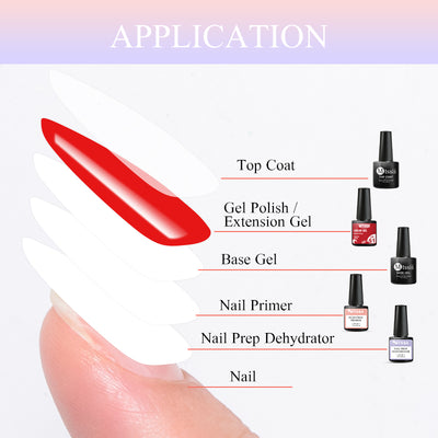 Mtssii 7ml Nail-Primer Prep Dehydrator Gel Nail Polish No Need Of UV LED Lamp Base Top Coat Nail Art Varnish Manicure