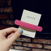 Morandi Color Spring Hair Clip Women Girls Temperament Ponytail Hairpin Korean Colorful Matte Barrettes Hair Styling Accessories