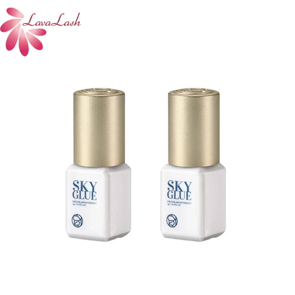 Sky Glue NEW 0.5s Original Korea Fastest Drying Eyelash Extension Glue 5ml Lasting 6 Week False Lash Tool SKY Cola