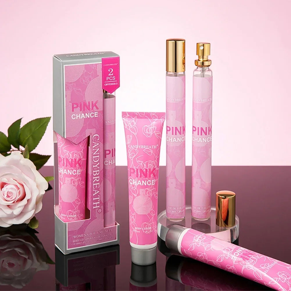 Perfume Gift Set Lasting Fragrance Body Spray Body Lotion and Perfume Gift Women Fragrances