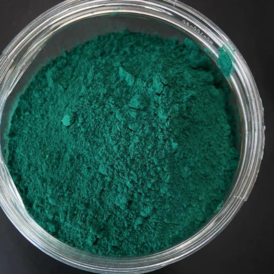 Cosmetic Grade Matte Chromium Oxide Hydroxide Green Pigment Iron Oxide Powder Use Lipstick DIY Nail Polish Brick Paint Candle