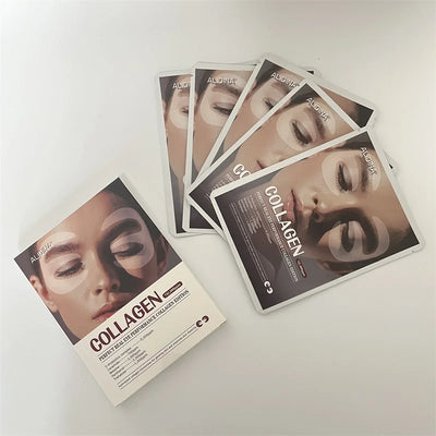 ZS Korean Perfect Real Performance Collagen Eye Mask For Dark Circles & Puffiness Hyaluronic Acid Hydrolyzed Collagen Eye Patch