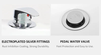 Spa Pedicure Basin For Beauty Salon Surfing Massage Beauty Parlor Spa Foot bath Tub Electric Footbath Pedicure Bowl Foot Spa