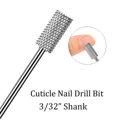 1pc Tungsten Carbide Nail Drill Bit Cutter For Manicure Machine Carbide Electric Nail Drill Milling Cutter For Nail Accessories