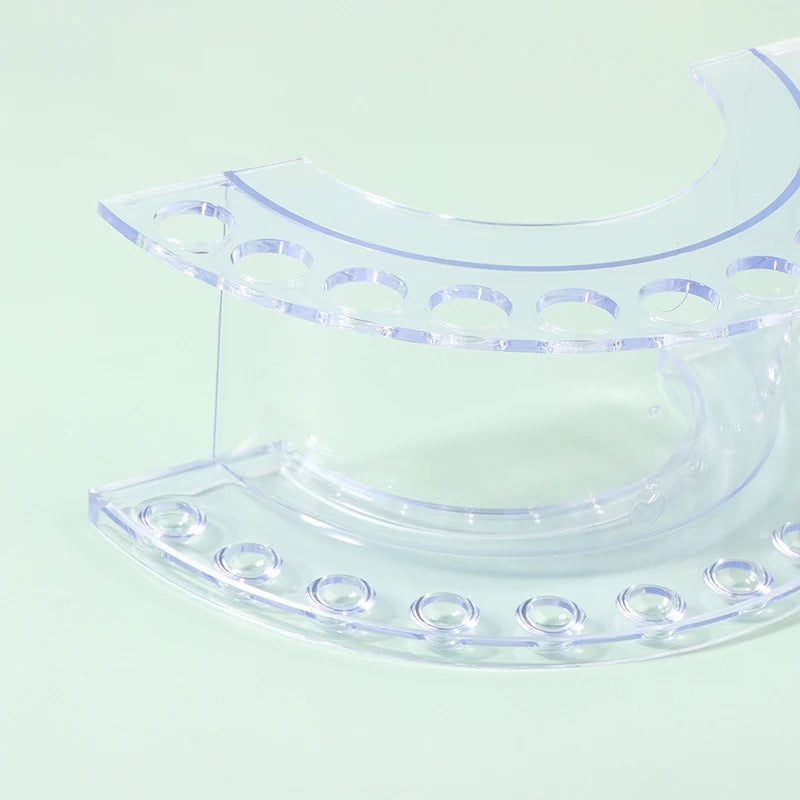 Eyebrow Brush Tube Display Stand Eyelash Brush Storage Bracket Tweezers Lipstick Storage Acrylic Pen Stand Beauty Makeup Tools