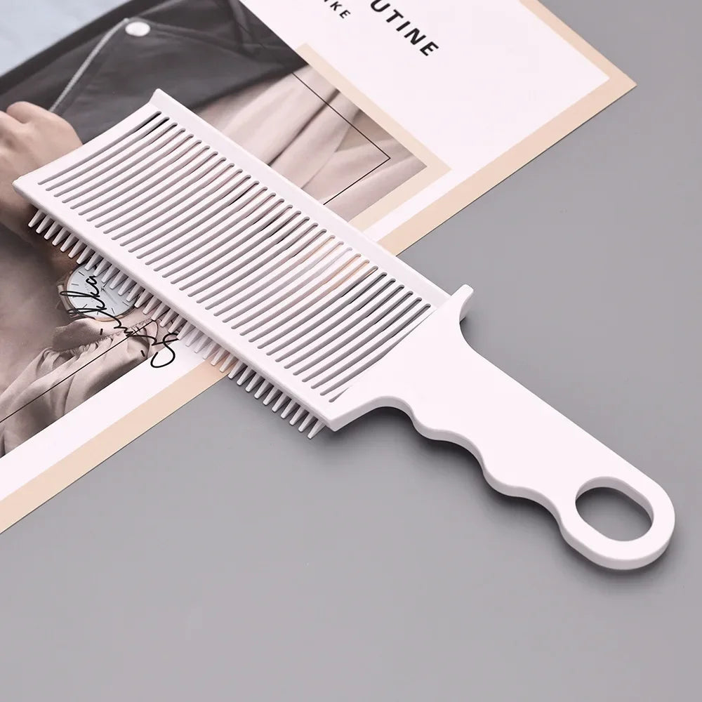 Barber Flat Topper Fading Comb Guide Professional Hair Styling Comb Heat-resistant Hair Cutting Clippers Salon Hairdresser Tools