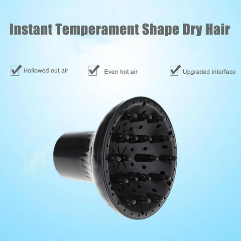Hair Dryer Diffuser Hairdryer Cover Nozzle Hair Dryer Curl Durable Heat-resistant Curl Diffuser Curly Styling Hairdressing Tool