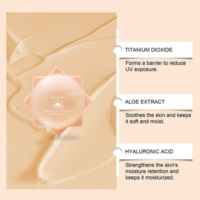 Sunscreen For Face Whole Body SPF 50+ UV Resistant Skin Protection Anti Sunburn Oil Control Moisturizing Sun Isolation Cream