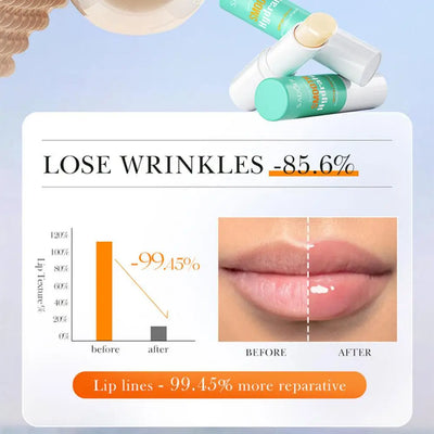 SADOER Hyaluronic Acid Lipstick Lips Skincare Nourishing Brightening Moisturizing Lip Balm Lips Skin Care Products