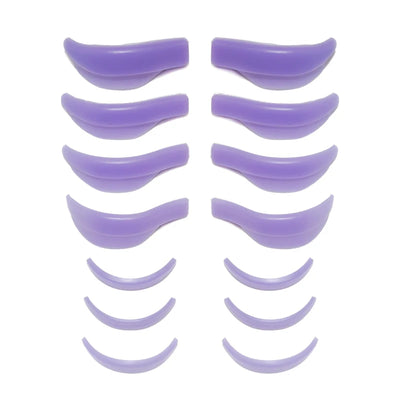 4/5/7 Pairs Silicone Eyelash Perming Pad Lash Lifting Kit Recycling 3D Eyelashes Curler Rods Shield Lashes Extension Supplies