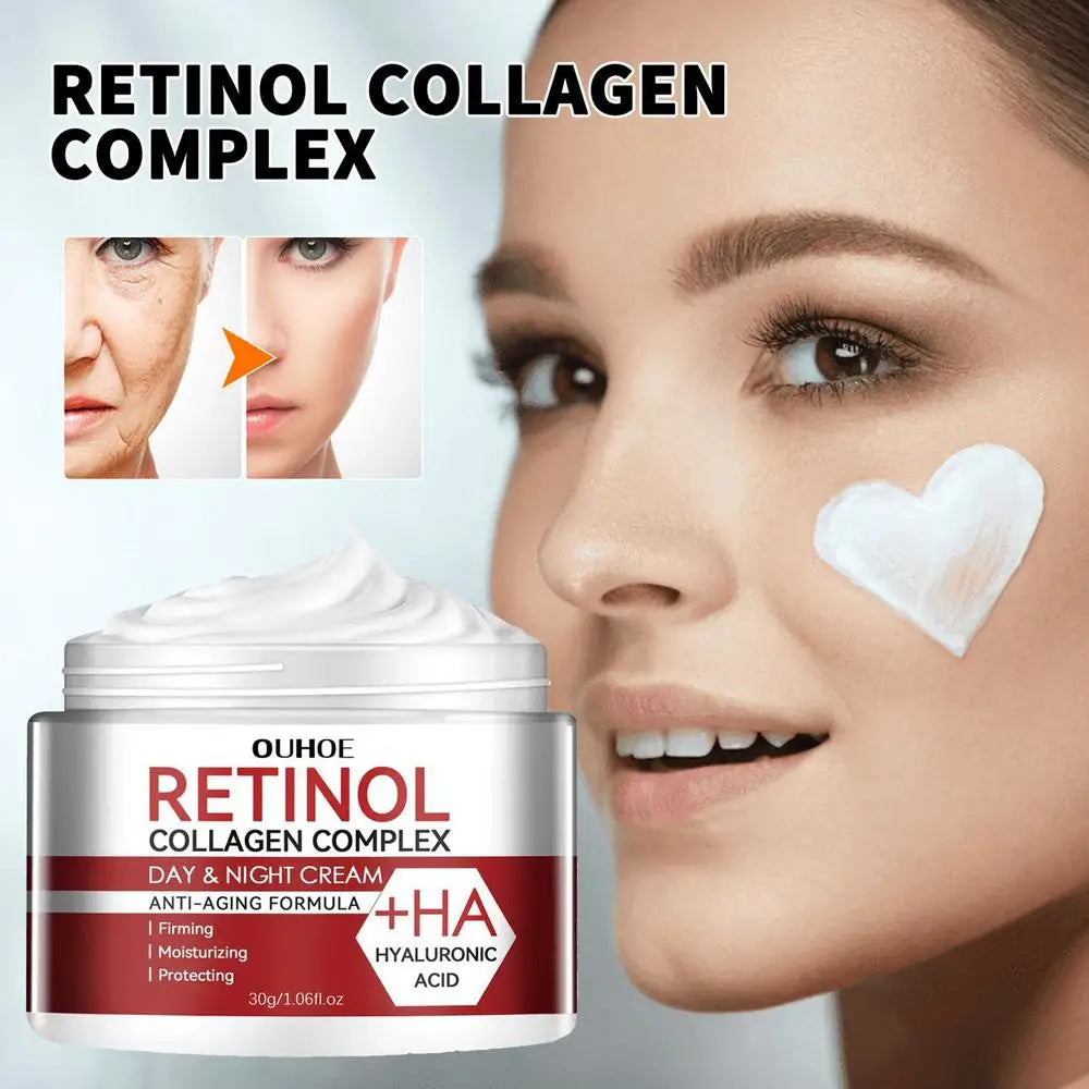 1pcs Retinols Face Cream Remove Wrinkle Anti-Aging Fade Fine Lines Face Cream Instant Face Lift Retinols Cream For Face